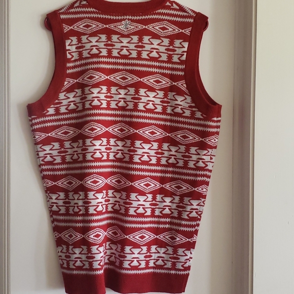 A Alabama Unisex Sweater Vest For Fall Winter Red - Picture 7 of 8